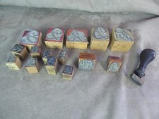 Tampons anciens broderie d'occasion  Pézilla-la-Rivière