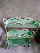 Carrello portaoggetti ripiani usato  Arienzo