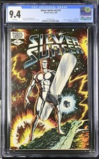 🔑🔥Silver Surfer V2 #1 Galactus Fantastic Four 9.4 CGC 1982 BYRNE 457016, usado comprar usado  Enviando para Brazil