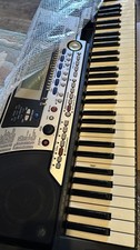 Teclado elétrico Yamaha PSR-550 Portatone e fonte de alimentação caixa aberta comprar usado  Enviando para Brazil