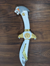 Mighty Morphin Power Rangers White Ranger Tiger Saber Vintage 1994 Bandai, usado comprar usado  Enviando para Brazil