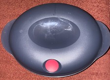 Tupperware Heat N Serve oval 2 litros cinza 8 1/4 xícara 5433A-1 tigela micro-ondas comprar usado  Enviando para Brazil
