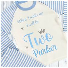 Personalised birthday pyjamas for sale  BIRMINGHAM