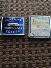 Vintage toffee tins for sale  BATLEY