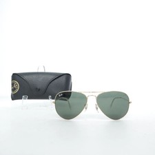 Ray-Ban, Okulary przeciwsłoneczne, RB3025, Pilot/Aviator, Złote/Zielone, Damskie #Phs na sprzedaż  PL