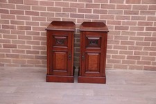 Pair antique mahogany for sale  LONDON