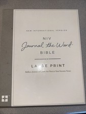 Usado, NIV Journal The Word Bible Large Print Open Box Joel Osteen Ministries comprar usado  Enviando para Brazil