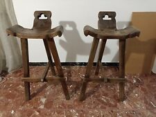 Coppia sgabelli vintage usato  Carrara
