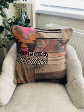 Turkish kilim cushion for sale  LONDON
