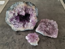Amethyst geode stufen gebraucht kaufen  Reutlingen