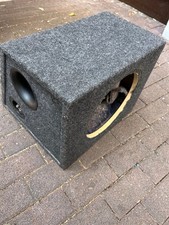 Lautsprecherbox bassbox filzbo gebraucht kaufen  Großenhain