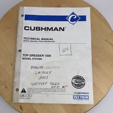 Cushman manual 1500 for sale  Green Lane