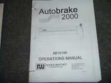 Roper whitney ab1014k for sale  Dubuque