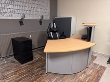 Büro empfangstresen hochwerti gebraucht kaufen  Erding