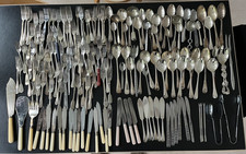Vintage silverware cutlery for sale  LONDON