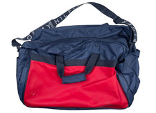 Bolsa de viagem vintage anos 90 Tommy Hilfiger soletrar vermelha e azul comprar usado  Enviando para Brazil