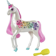 Barbie unicorno pettina usato  Roccagloriosa