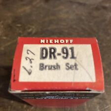 Juego de Cepillos de Arranque Vintage Niehoff DR-91 DR91 Hecho en EE. UU. segunda mano  Embacar hacia Mexico