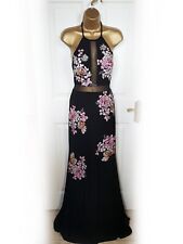Xscape embroidered black for sale  LONDON