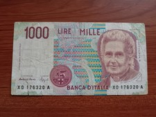 Repubblica italiana banconota usato  Messina
