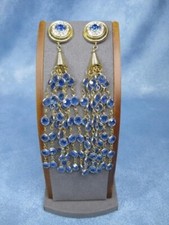 Vintage blue crystal for sale  Vevay