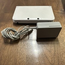 Usado, Console de jogos Nintendo 3DS XL VERMELHO-001 branco redefinição testada com caneta e carregador #42 comprar usado  Enviando para Brazil