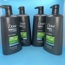 Champú y acondicionador Dove Men + Care Fresh + Clean 2 en 1, 25,4 OZ, lote de 4 segunda mano  Embacar hacia Mexico