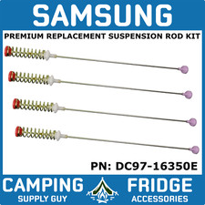 4 x Kit de haste de suspensão para máquina de lavar Samsung WA10J7750GW/SA WA406DJHDWR/SA comprar usado  Enviando para Brazil