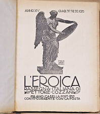 Cozzani eroica annata usato  Pescara