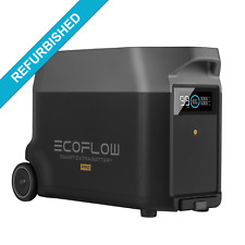 EcoFlow 3600Wh Batterie pour DELTA Pro centrale électrique Générateur solaire, używany na sprzedaż  Wysyłka do Poland