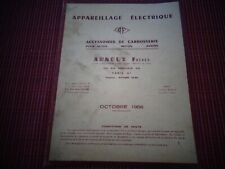 Catalogue appareillage electri d'occasion  Vesoul