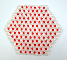Vintage faceted plastic for sale  Greenfield