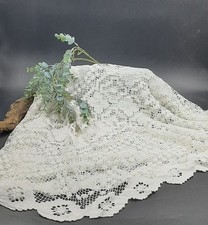 Tovaglia vintage pizzo usato  Solza