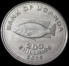 Uganda 200 shillings for sale  LITTLEHAMPTON