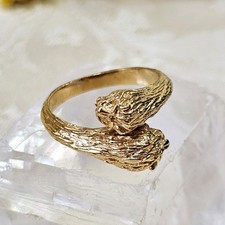 Bague tête lion d'occasion  Le Luc