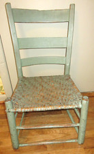 Chair antique green for sale  Wellington