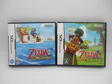 Nintendo DS The Legend Of Zelda Spirit Tracks & Phantom Hourglass Japão NDS comprar usado  Enviando para Brazil