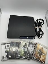 Sony PlayStation 3 Slim PS3 120GB COM CALL OF DUTYS E CABOS OEM. Sem controle remoto. comprar usado  Enviando para Brazil