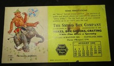 Aug 1939 calendar for sale  Meriden