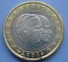 Monaco euro münze gebraucht kaufen  Münster