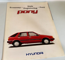 1982 hyundai pony for sale  PRESTON
