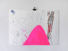 Turcato grafica litografia usato  Cesenatico
