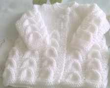 Hand knitted baby for sale  Shipping to Ireland