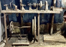 Vintage treadle wood for sale  STOWMARKET