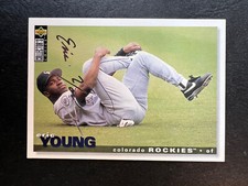 1995 Collector's Choice Silver Signature Eric Young #446 comprar usado  Enviando para Brazil