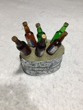Facas de manteiga temáticas de cerveja de aço inoxidável Boston Warehouse em balde de gelo falso, usado comprar usado  Enviando para Brazil