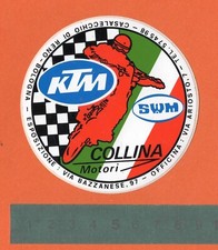 Adesivo sticker vintage usato  Italia