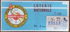 Billet loterie nationale d'occasion  Aunay-sur-Odon