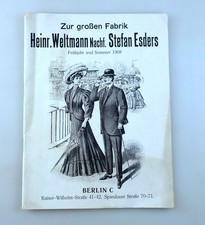 Katalog weltmann nachf gebraucht kaufen  Backnang