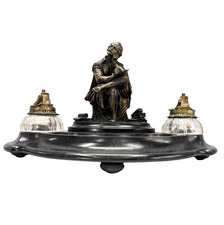 Rare encrier bronze d'occasion  Marseille X